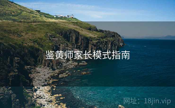 鉴黄师家长模式指南