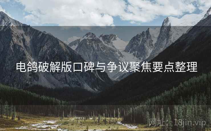 电鸽破解版口碑与争议聚焦要点整理